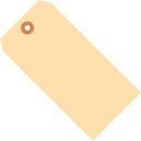5 3/4'' x 2 7/8''  13 Pt. Manila Shipping Tags - case of 1000