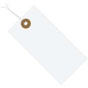 4 3/4'' x 2 3/8''  Tyvek Shipping Tags - Pre-Wired - case of 1000