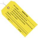 4 3/4'' x 2 3/8'' - ''Inspected''  Inspection Tags - Pre-Wired - case of 1000