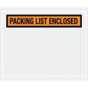 4 1/2'' x 5 1/2''  ''Packing List Enclosed'' Envelopes - case of 1000
