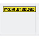 4 1/2'' x 5 1/2''  ''Packing List Enclosed'' Envelopes - case of 1000