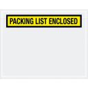 7'' x 5 1/2''  ''Packing List Enclosed'' Envelopes - case of 1000