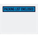 7'' x 5 1/2''  ''Packing List Enclosed'' Envelopes - case of 1000