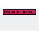 4 1/2'' x 7 1/2''  ''Packing List Enclosed'' Envelopes - case of 1000