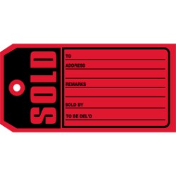 Sold Tags