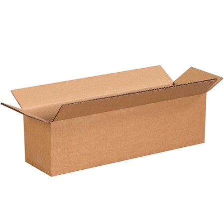 14 x 4 x 4" Long Corrugated Boxes     50-Count 