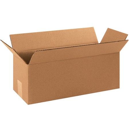 16 x 5 x 5" Long Corrugated Boxes     50-Count 