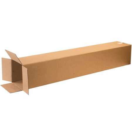 8 x 8 x 50" Tall Corrugated Boxes     20-Count 